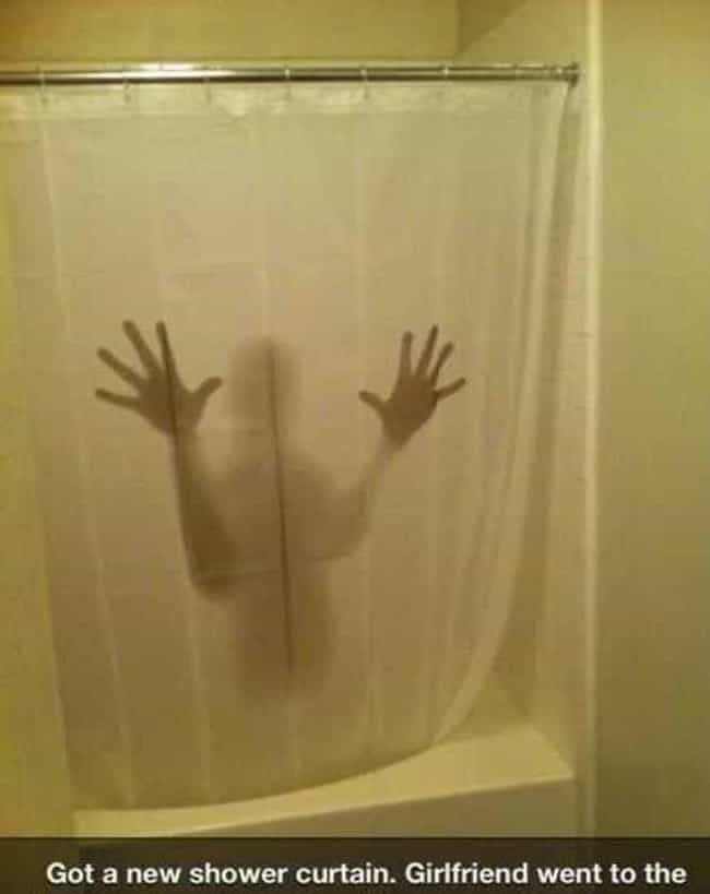 Funny Shower Curtain Funny Shower Curtain